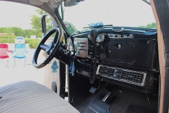 The restored dash